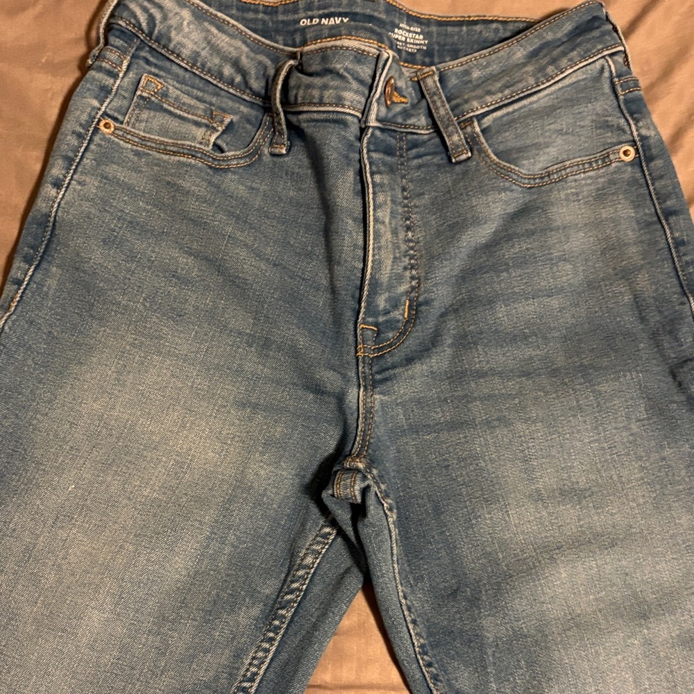 OLD NAVY High-Rise Rockstar Super Skinny Size 4 - Picture 3 of 9